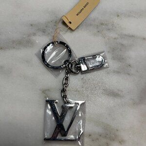 Louis Vuitton Initials Key Holder and Bag Charm
